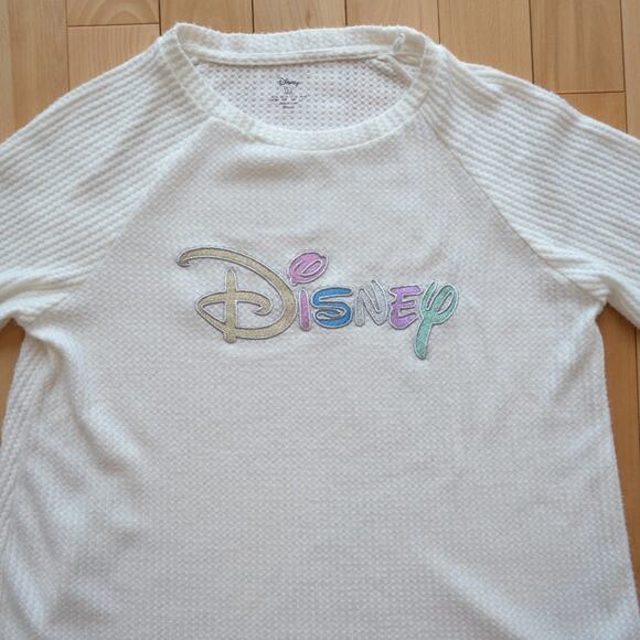 Disney Sweater White Women's Size Large Very Soft - Picture 2 of 5